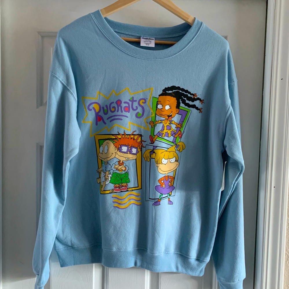 Rugrats Juniors’ Graphic Fleece Sweatshirt